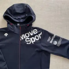 DESCENTE(デサント) 長袖 メンズ スウェットフルジップ M ネイビー