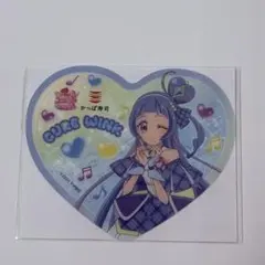 キュアウィンク ハート型クリアコースター