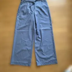 NATURAL BEAUTY BASIC ワイドパンツ Mサイズ ダークグレー