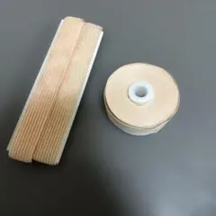 トゥシューズ用　ストレッチトゥリボン　クリアゴム