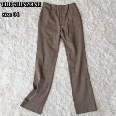 極美品✨シンゾーン クライスラーパンツ 34 ガンクラブチェック S スラックスのサムネイル