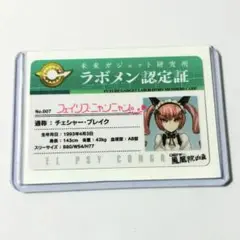 Steins;gate ラボメン認定証 シュタインズ・ゲート ラボメン認定証 - メルカリ