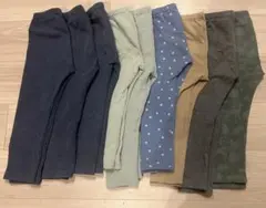 UNIQLO フリースレギンス　100cm 9点