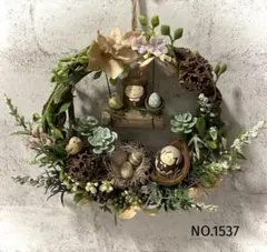 イースターリース⭐︎どんぐりアート