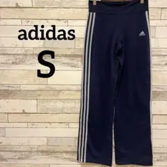人気✨️ アディダス 【S】 ワイド トラックパンツ ネイビー Y2K 00s