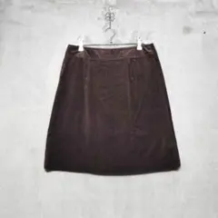 anyFAM♡台形ミニスカート ヘリンボーン コットン 秋冬 サイドジッパー 2