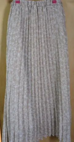 earth music & ecology プリーツロングスカート