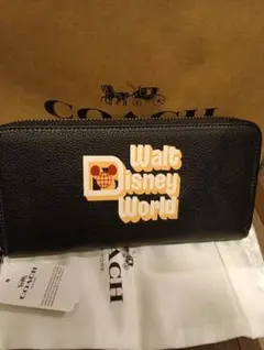 COACH Walt Disney World 長財布 ブラックのサムネイル