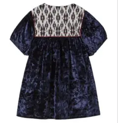ZARAキッズ　ベルベットワンピース　ザラ