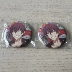 アイナナ ラビチューブミニ　狗丸トウマ　缶バッジ　2点