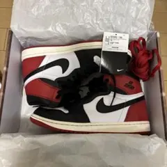 Air Jordan 1 High OG Black Toe 26.5