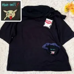 新品 タグ付　アルベロベロ オレボレブラ ぶたさん 刺繍 ドッキング カットソーのサムネイル