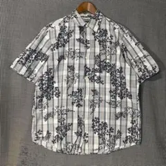 00s OLD STUSSY マドラスチェック 総柄シャツ オールドステューシーのサムネイル