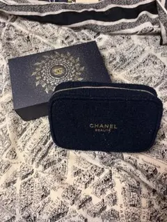 2026年最新】CHANEL カラー：ネイビー系 ポーチの人気アイテム - メルカリ