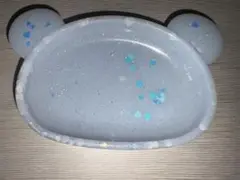 ハンドメイド　レジンのくまさんトレー