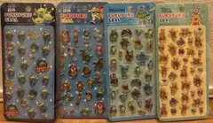 ディズニー ぷくぷくシール ４種類