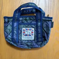 LAVENHAM（ラベンハム） チェック柄キルティング ミニトートバッグのサムネイル