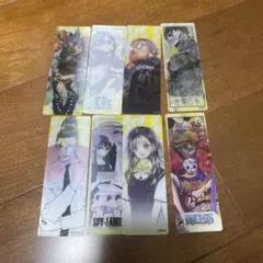 ジャンプ夏コミ　しおり8点セット