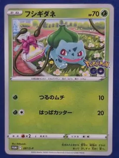 フシギダネ：ポケモン GO プロモカード ギフトキャンペーン PROMO S-…
