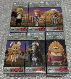 ワンピース ワールドコレクタブルフィギュア ゾウ 全6種のサムネイル