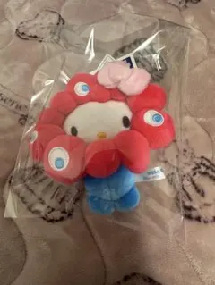 関西万博2025大阪万博会場限定 ミャクミャク キティ カラビナ付きマスコット