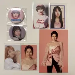 TWICE チェヨン トレカ 缶バッジ ポストカード