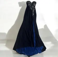 JEAN MACLEAN ジャンマクレーン キャバドレス ロング ネイビー