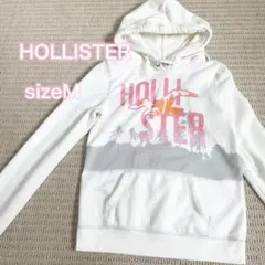 【未使用】サイズM ホリスターパーカー 白