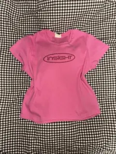 insight ピンク 半袖Tシャツ Lサイズ Y2Kのサムネイル
