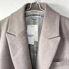 新品タグ付 ドゥーズィエムクラス ウール カシミヤ コート 定価62000円