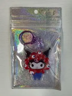 【新品】大阪関西万博 ぷっくり立体キーホルダークロミミャクミャクサンリオEXPO