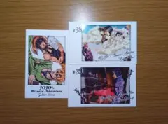 キャラポトレ　ジョジョの奇妙な冒険　5部　ジョルノ　ブチャラティ　箔押し