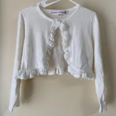 Catherine Cottage ボレロカーディガン 110 ホワイト