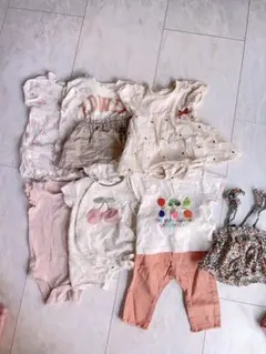 70cm 女の子 半袖 まとめ売り 8点セット