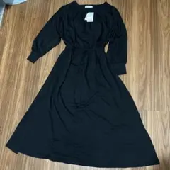 URBAN RESEARCH ブラックロングワンピース