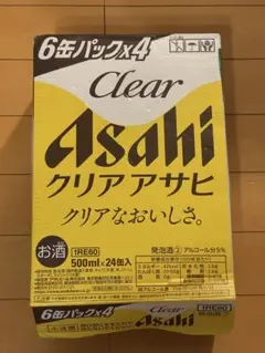 クリアアサヒ 500ml x 22本　2026.12 期限　千葉県市川市手渡しのサムネイル