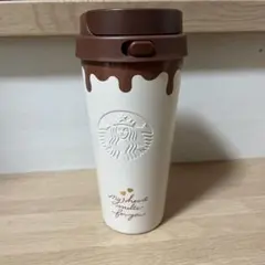 スタバ バレンタイン 2026 ステンレスボトル チ ョコレート 473ml