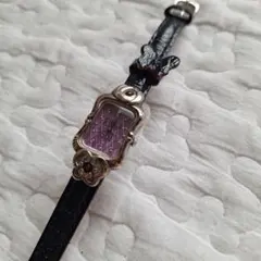 ピカルー様専用★ANNA SUI 腕時計 黒×紫