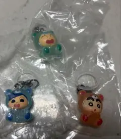 クレヨンしんちゃん くまパジャマ しんちゃん・風間くん・まさおくん 3点セット