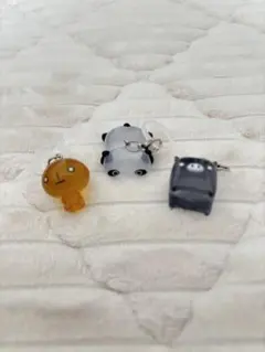 めじるしアクセサリー　たれぱんだ　モノクロブー(黒) こげぱん