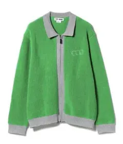 ttt msw 24SS Lame zip up cardigan カーディガン