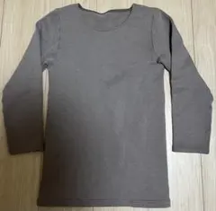 グンゼ　ホットマジック　L 長袖　裏起毛　グレージュ