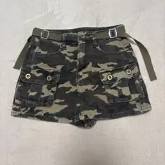 wego カモフラミニスカート