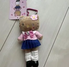 ハローキティ　スタイルアップマスコット　コギャル　日焼け　制服　足長キティ