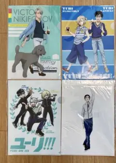 ユーリ!!! on ICE A4 クリアファイルセット - メルカリ