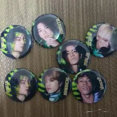 PSYCHIC FEVER BOT缶バッチ　7個セット