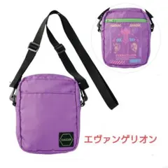 エヴァンゲリオン × ワークマン サコッシュ パープル