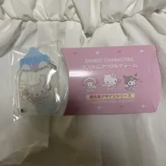 サンリオキャラクター カスタムアクリルチャームシナモンキーホルダー　シナモン