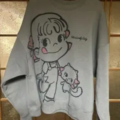 ペコちゃん トレーナー 裏起毛 大きいサイズ