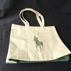 ポロ ラルフローレン キャンバス トート バッグ